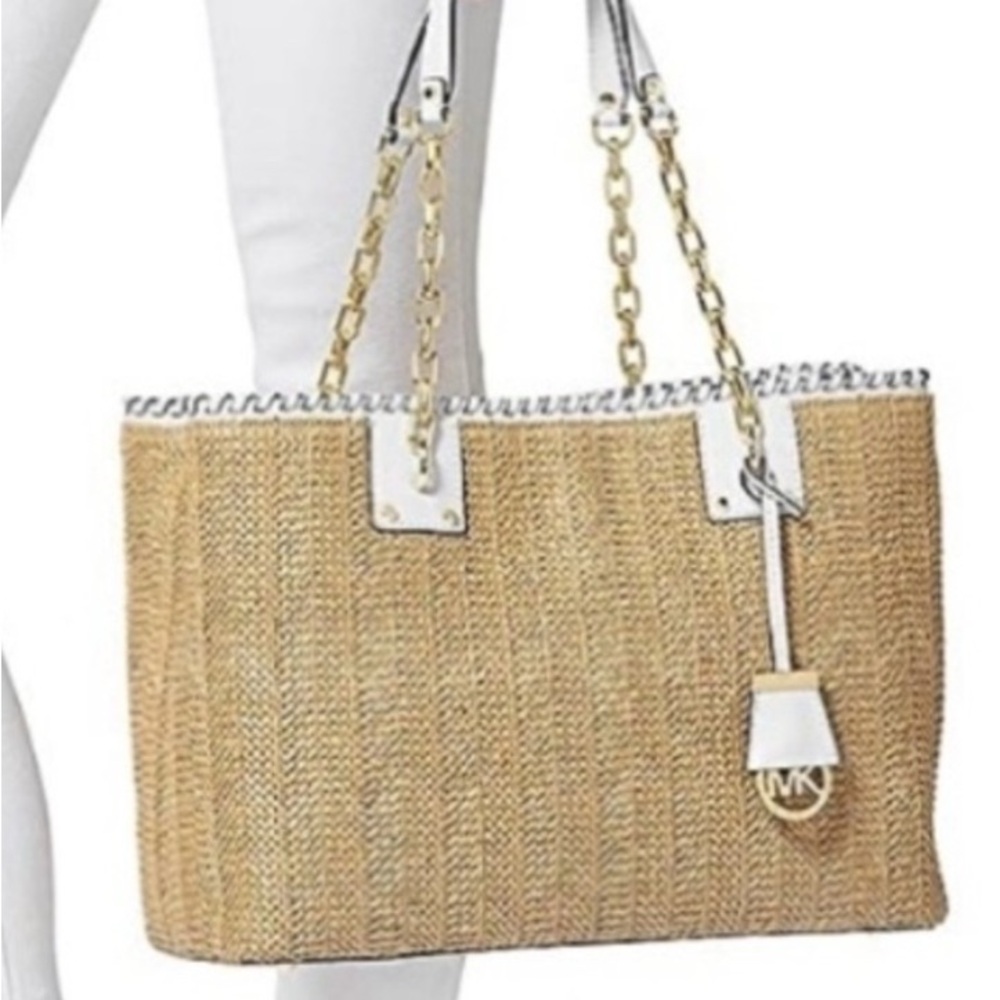 MICHAEL KORS
Straw Rosalie medium tote - Picture 2 of 14